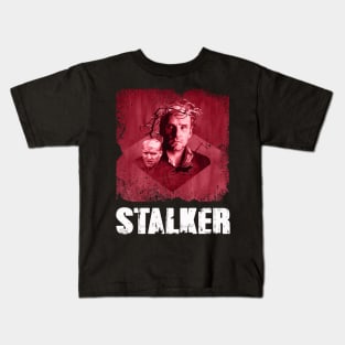 Tarkovsky's Tapestry Embrace the Enigma with STALKERs Movie-Themed Wearable Art Kids T-Shirt